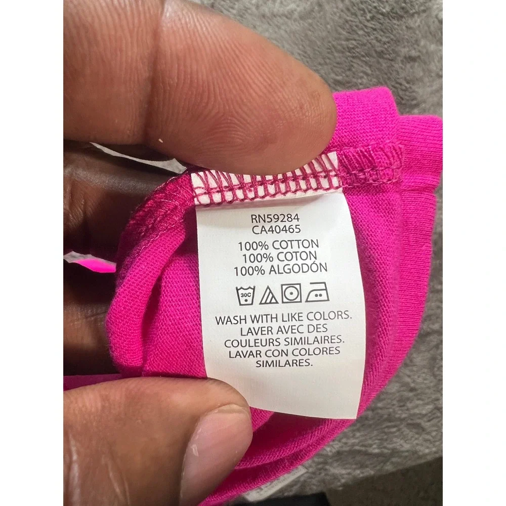 The Children's Place Girls Size 14 XL Aurora Pink Long Sleeve Top NWT
